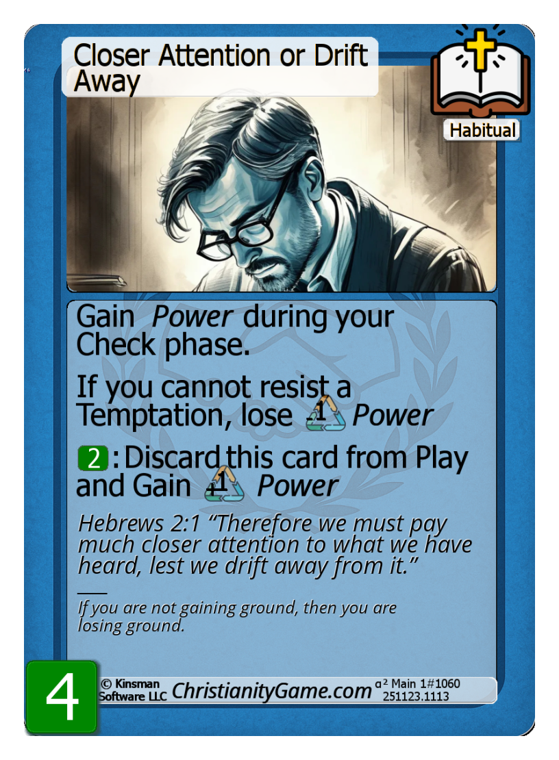 Closer Attention or Drift Away