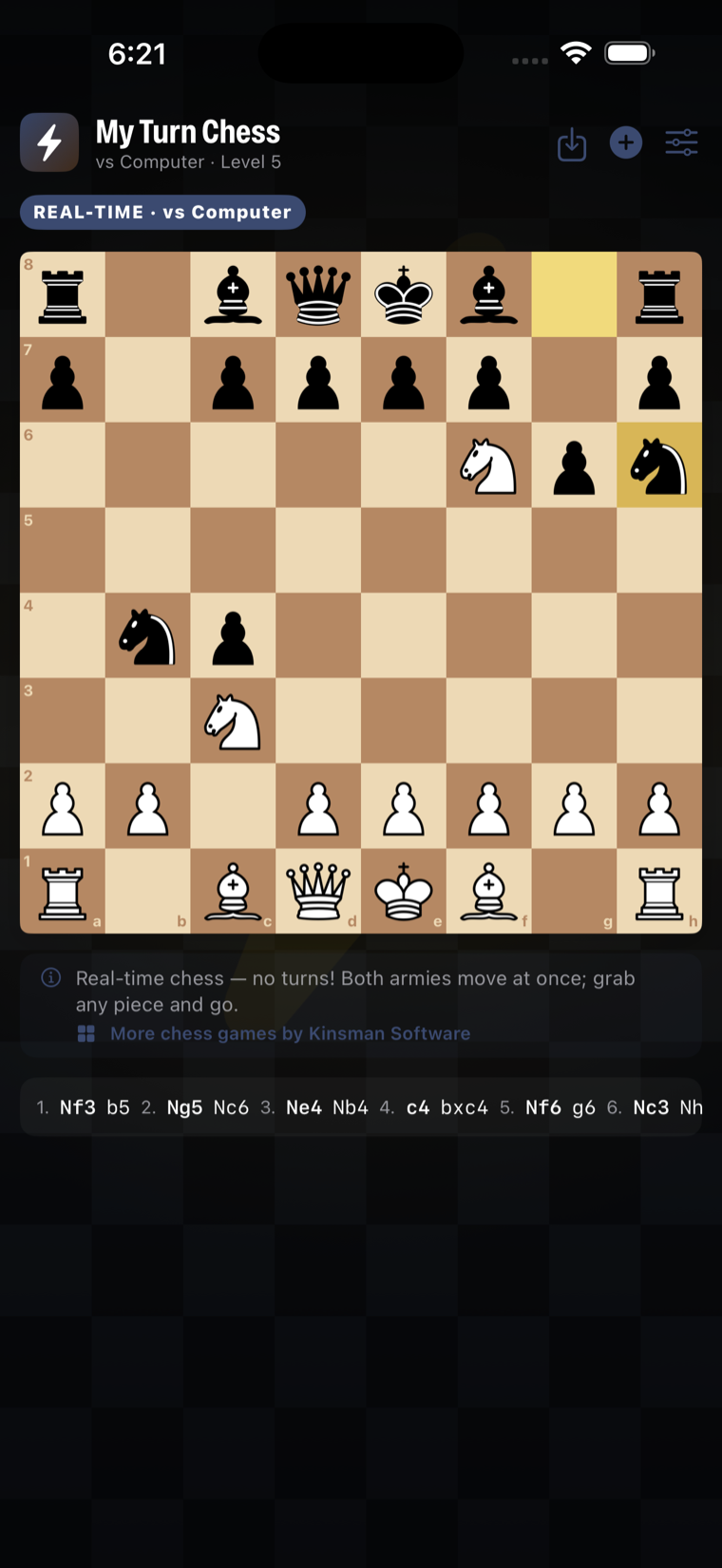 My Turn Chess gameplay