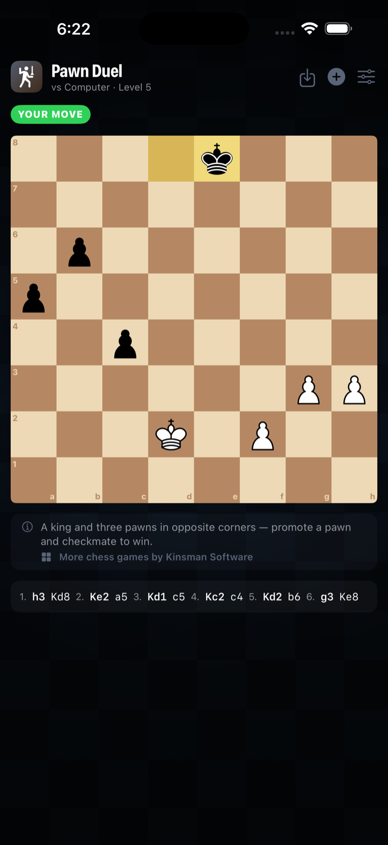 Pawn Duel gameplay