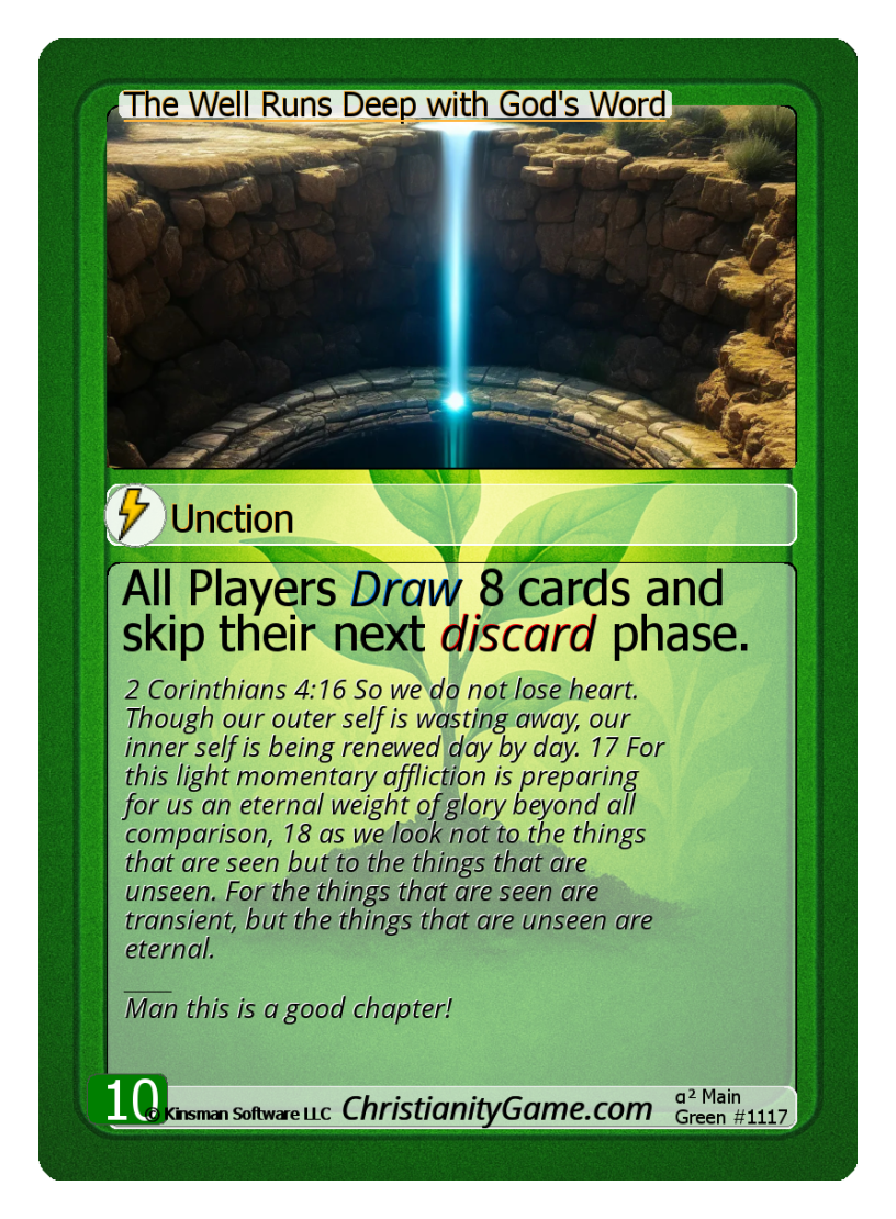 The Well Runs Deep with God's Word