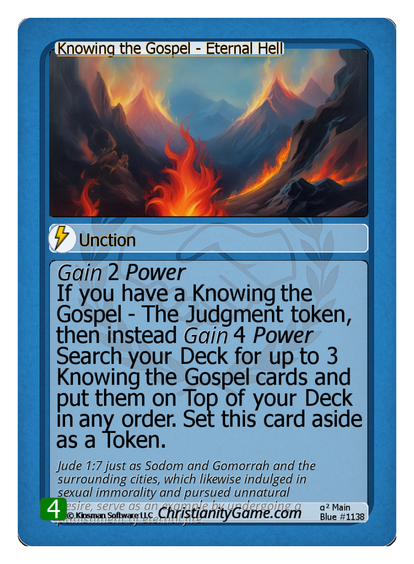 Knowing the Gospel - Eternal Hell