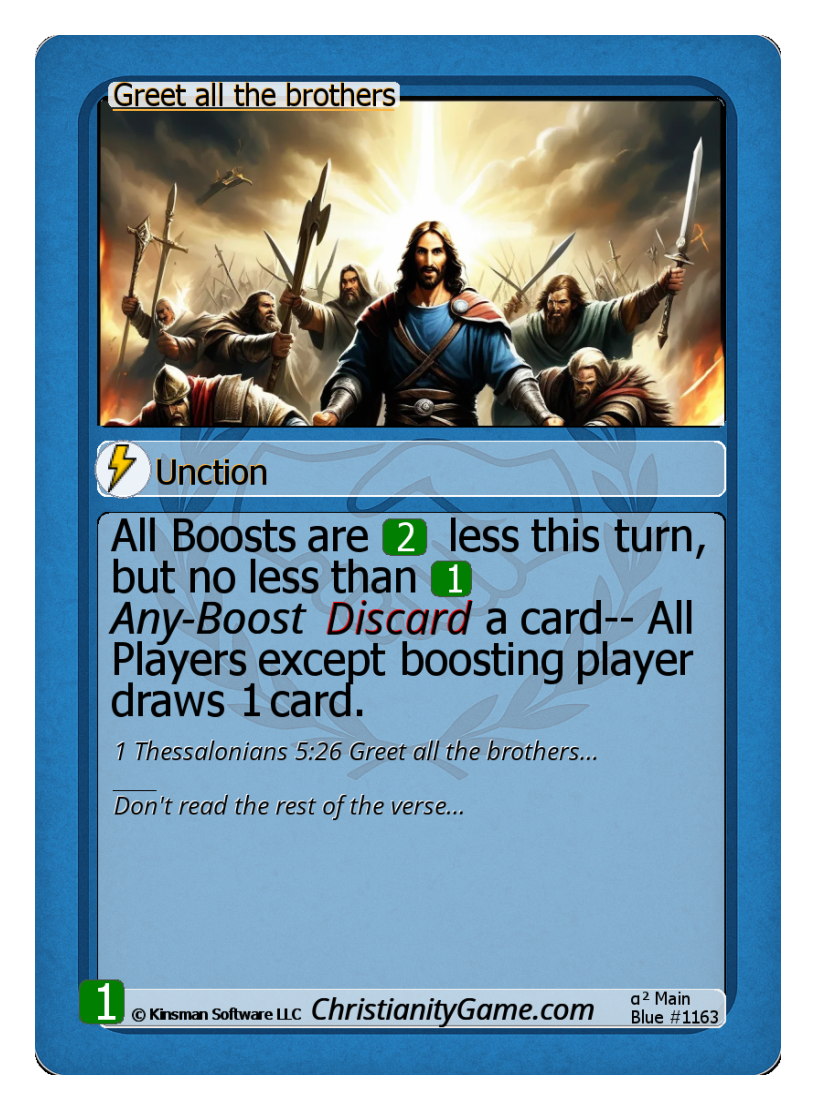 Greet all the brothers