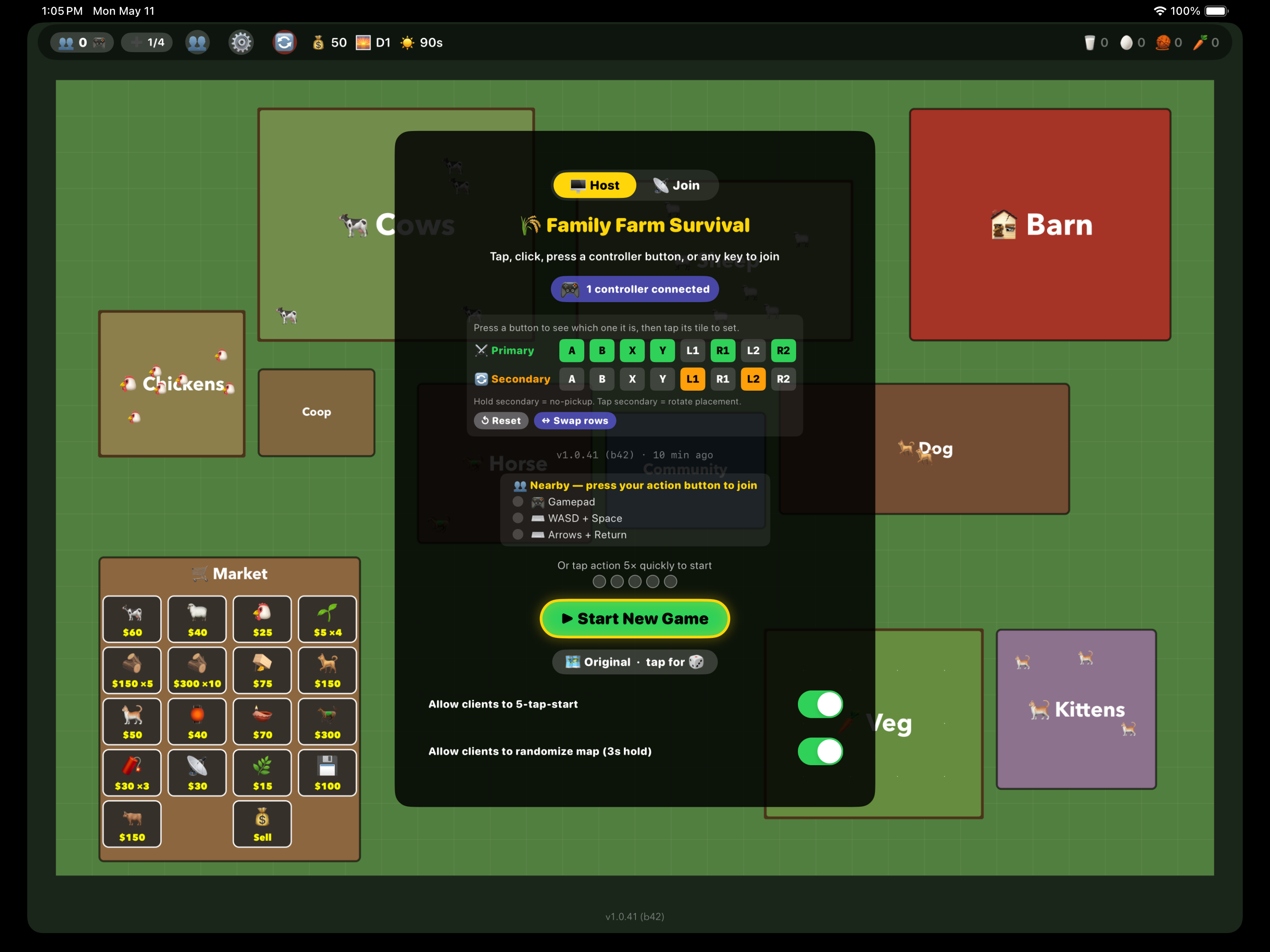 iPad screenshot