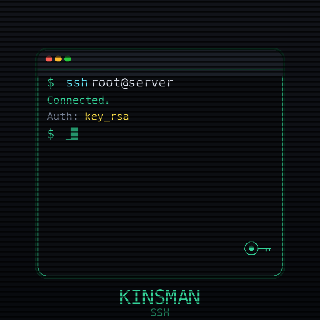 Kinsman SSH Screenshot