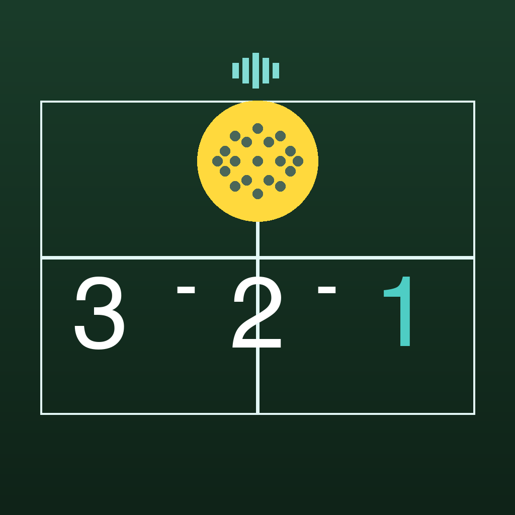 Pickleball Voice Score icon