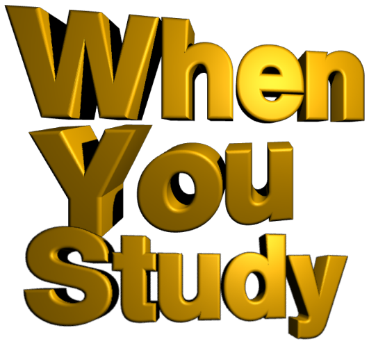 When You Study logo